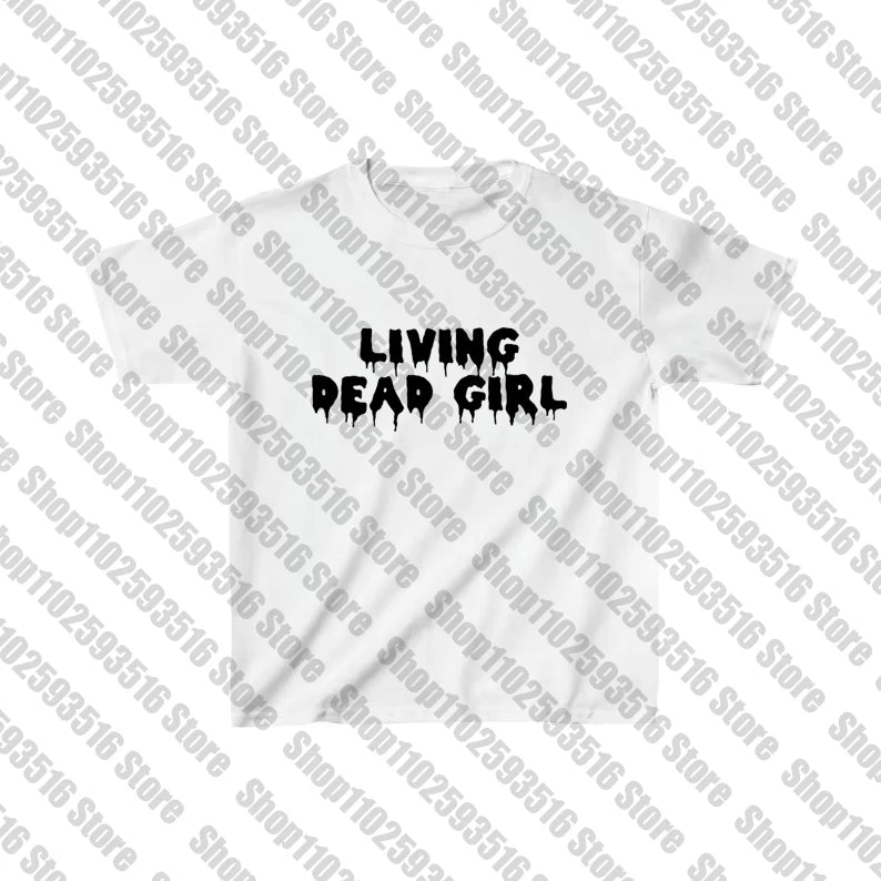 Y2k Clothes Gothic Aesthetic Cute Sleeveless Camisole Punk grunge Letter Print Grunge Crop Top E-girls Corset Tank Top Baby Tee