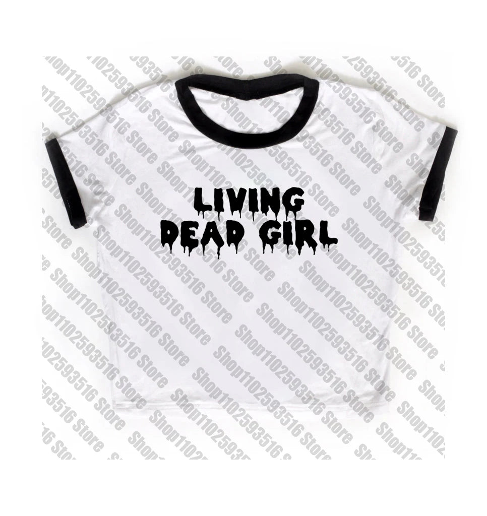 Y2k Clothes Gothic Aesthetic Cute Sleeveless Camisole Punk grunge Letter Print Grunge Crop Top E-girls Corset Tank Top Baby Tee