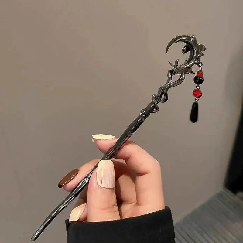 2026 New Chinese Style Butterfly Flower Tassel Hair Stick for Women Vintage Metal Hanfu Chopstick Hair Sticks Hair Accessories