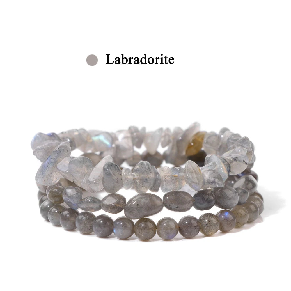 Men Stone Bracelet Set Multi-layer Black Volcanic Wood Beads Elastic Bracelet Viking Homme Pulsera Hombre Hip-Hop Punk Jewelry
