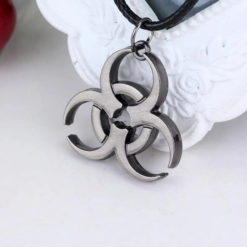 Residents Evils Pendant Necklace for Men Women Corporation Symbol Chain Necklace Fans Cosplay Party Jewelry Accessories Gift