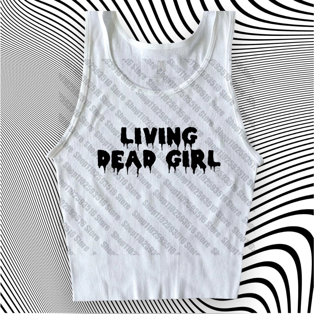 Y2k Clothes Gothic Aesthetic Cute Sleeveless Camisole Punk grunge Letter Print Grunge Crop Top E-girls Corset Tank Top Baby Tee