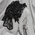 4 Types Original Lolita Bridal Veil Versatile Headband Gothic Dark Lace Angel Headpiece Lolita Cosplay Ruffled Hair Accessory